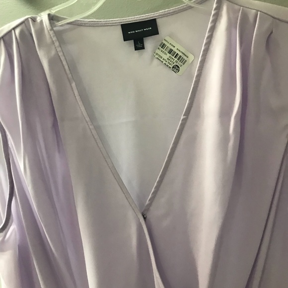 NWOT Lavender blouse size large 🦄 - Picture 2 of 6